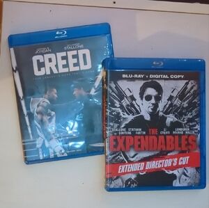 Expendables and Creed Blu-ray Set